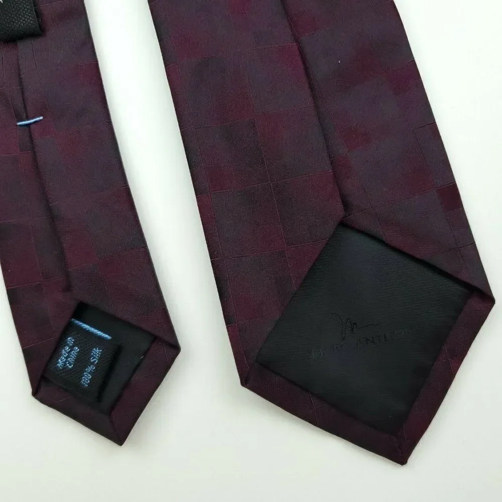 Marc Anthony Purple Skinny Silk Tie‎ 56 2 7/8